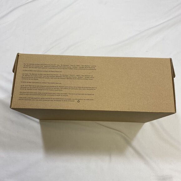 Dr Martens 1460 Leopard Pink Water Repellent Leather Boot Lace Up Women US 6 - Picture 11 of 14